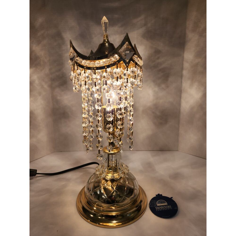 Swarovski Crystal Table Lamp